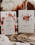 SCARLETT Diy Boho Wedding Invitation Template