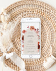 SCARLETT Boho Wedding Invitation Digital