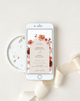 SCARLETT Boho Wedding Invitation Digital