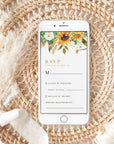 MARISOL Rustic Wedding Invitation Digital Template