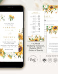MARISOL Rustic Wedding Invitation Digital Template