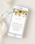 MARISOL Rustic Wedding Invitation Digital Template