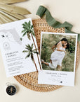 KONA Palm Tree Wedding Invitation Suite Template