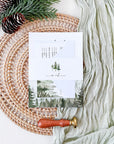 GAIA Forest Wedding Invitation Suite Template