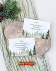 GAIA Forest Wedding Invitation Suite Template