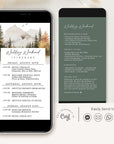 ARNA Timeline of A Wedding Day Digital Card
