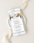ARNA Timeline of A Wedding Day Digital Card