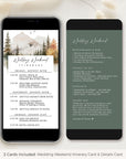 ARNA Timeline of A Wedding Day Digital Card
