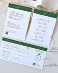 Mexico Passport Wedding Invitation Printable Template