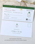 Mexico Passport Wedding Invitation Printable Template
