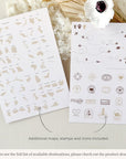 White & Gold Destination Wedding Save the Date Template