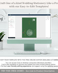 Mexico Passport Wedding Invitation Printable Template