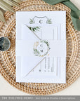 Palma | Elegant Tropical Wedding Invitation Suite Template