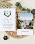 Palma | Elegant Tropical Wedding Invitation Suite Template