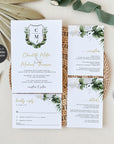 Palma | Elegant Tropical Wedding Invitation Suite Template