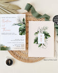 Palma | Tropical Wedding Invitation Template