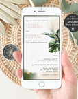 Palma | Tropical Wedding Invitation Electronic