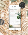 Palma | Tropical Wedding Invitation Electronic