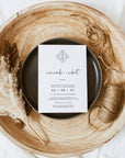 Giulia | Modern Wedding Invitation Template