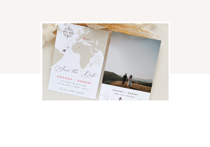 Destination Wedding Stationery Collection - Instructions