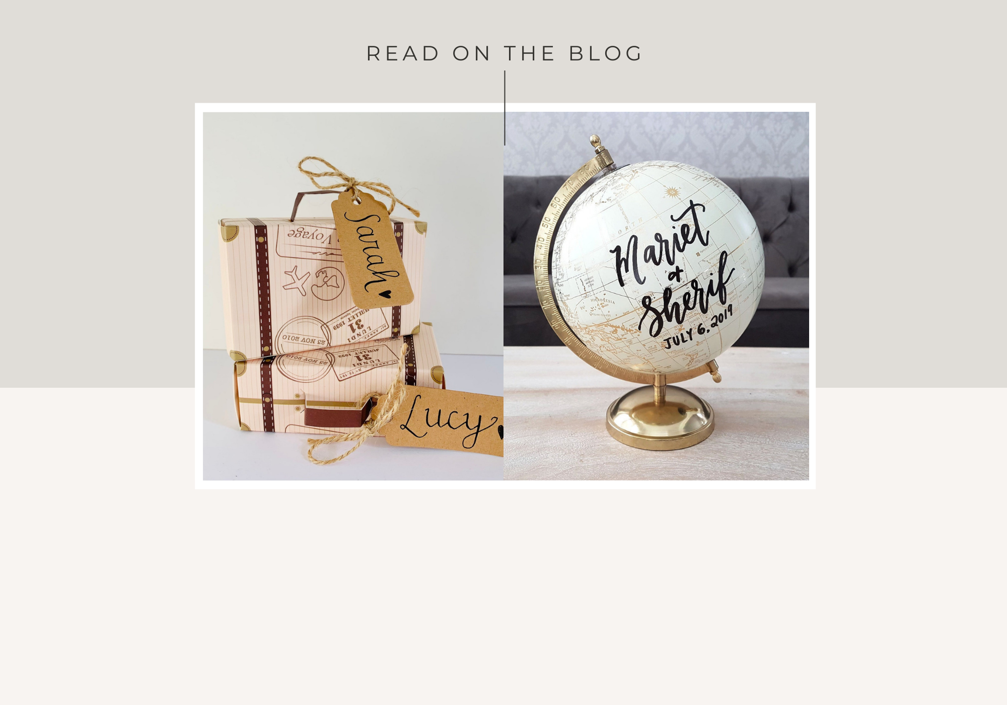 10 Creative Ideas for a Travel-Themed Wedding