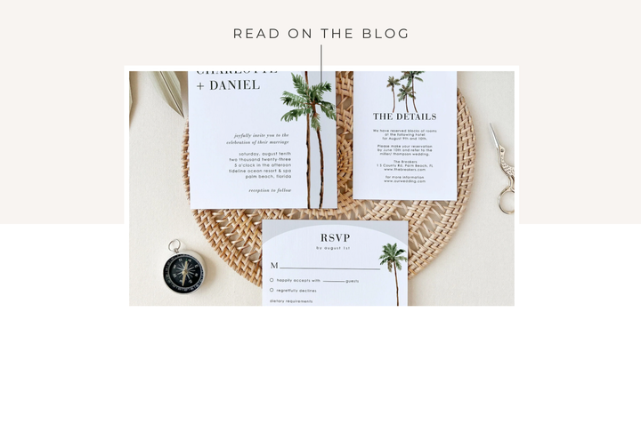 How to Choose Tropical Wedding Invites That WOW