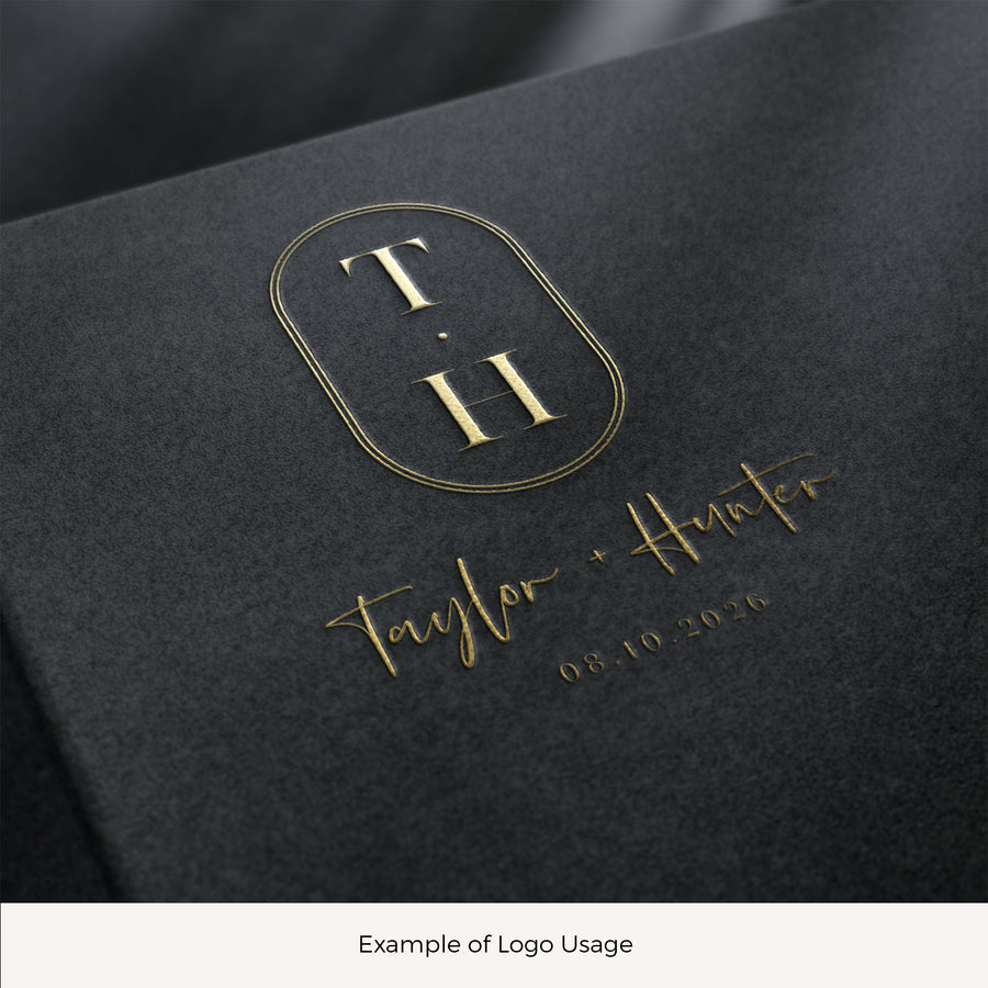 TAYLOR Boho Wedding Logo Design