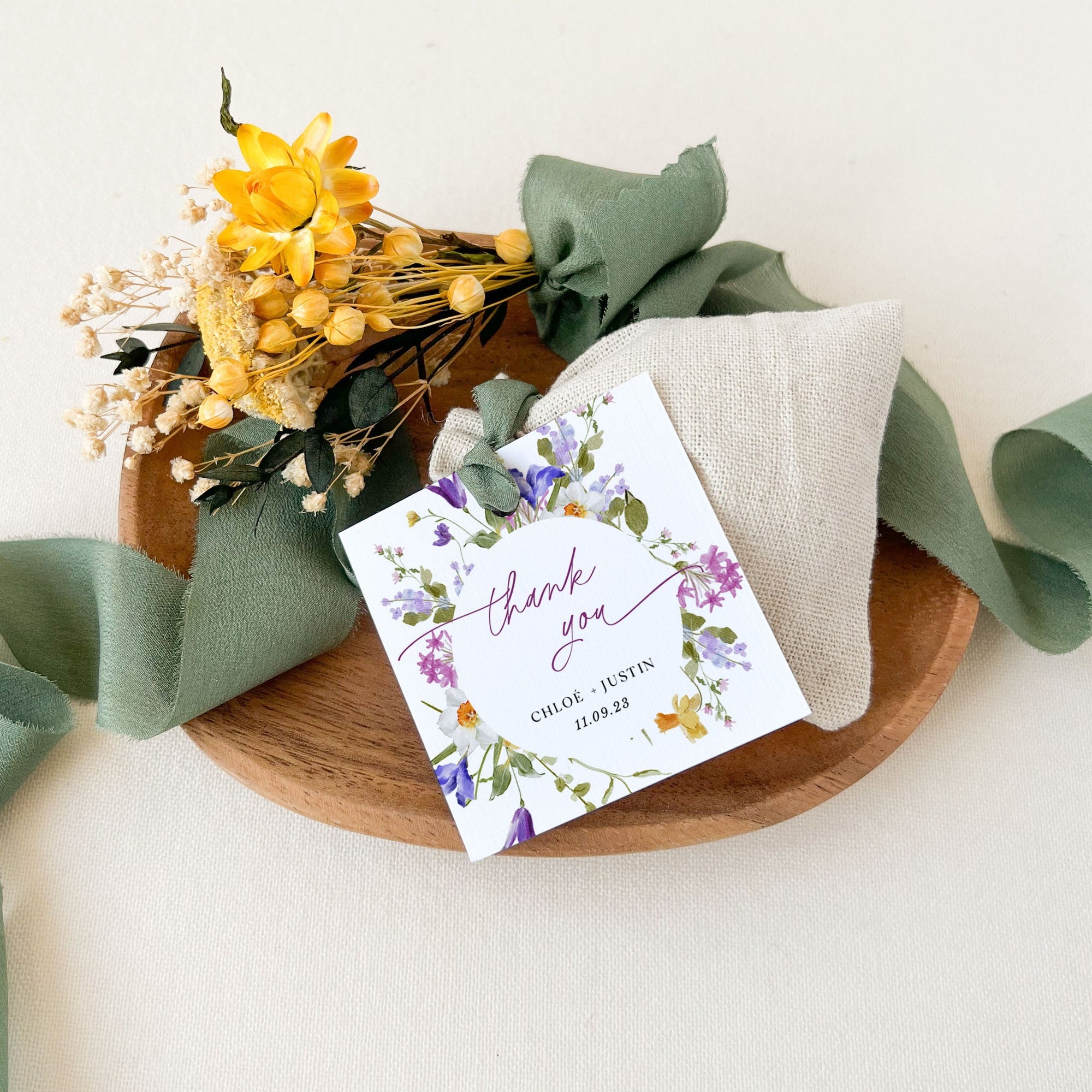 CHLOÉ Printable Thank You Tags Theme