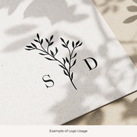 SERENA Wedding Logo with Initials