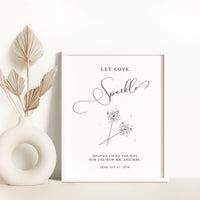 ELLA Sparkler Send Off Sign Printable