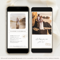 Neutral Save the Date Video Template