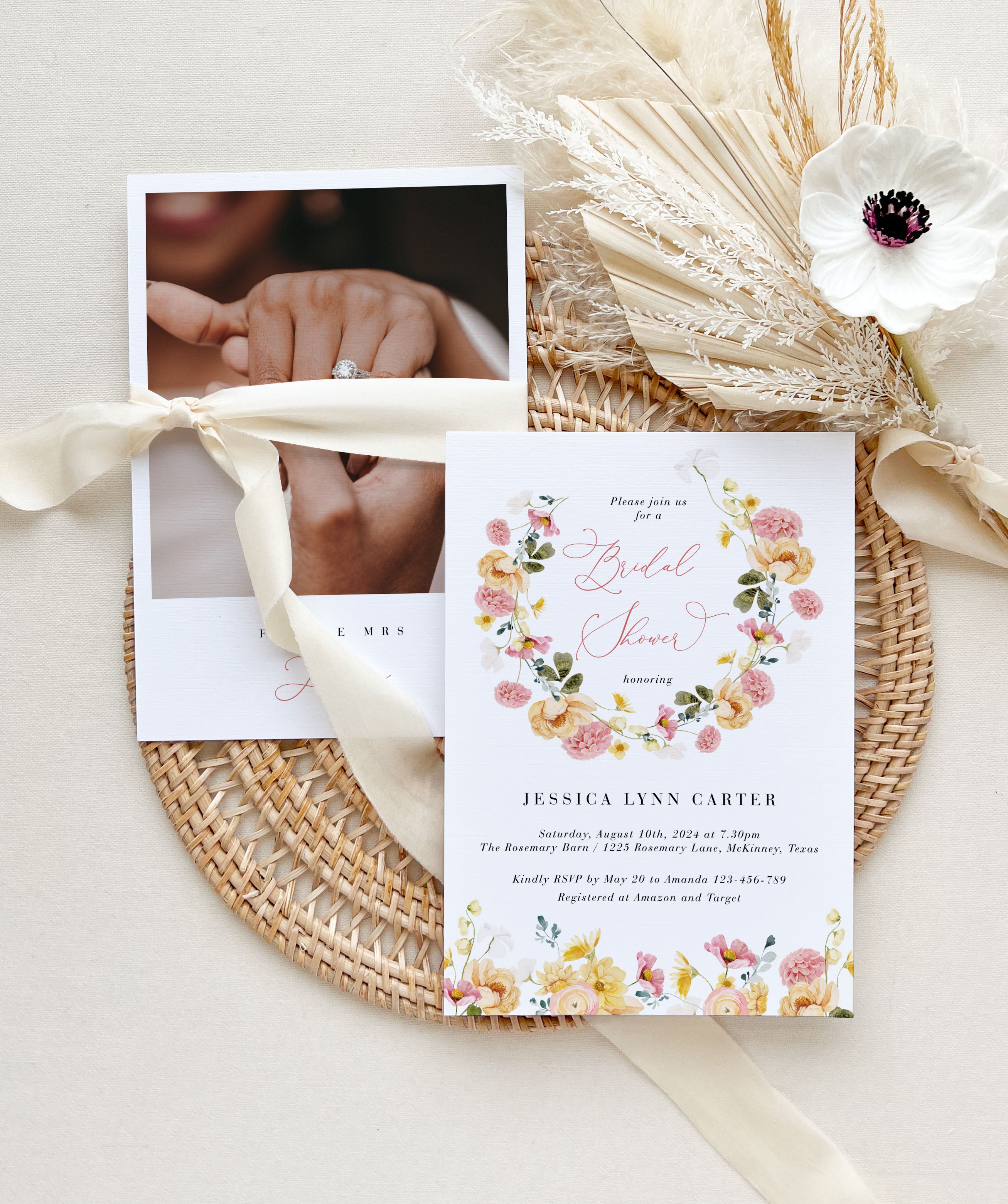 JUNE Bridal Invites Shower Template – Creative Things Studio