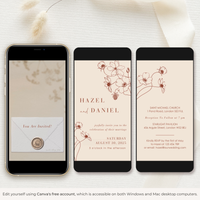 HAZEL Wedding Invitation Video Template