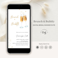 Brunch and Bubbly Invitation Evite