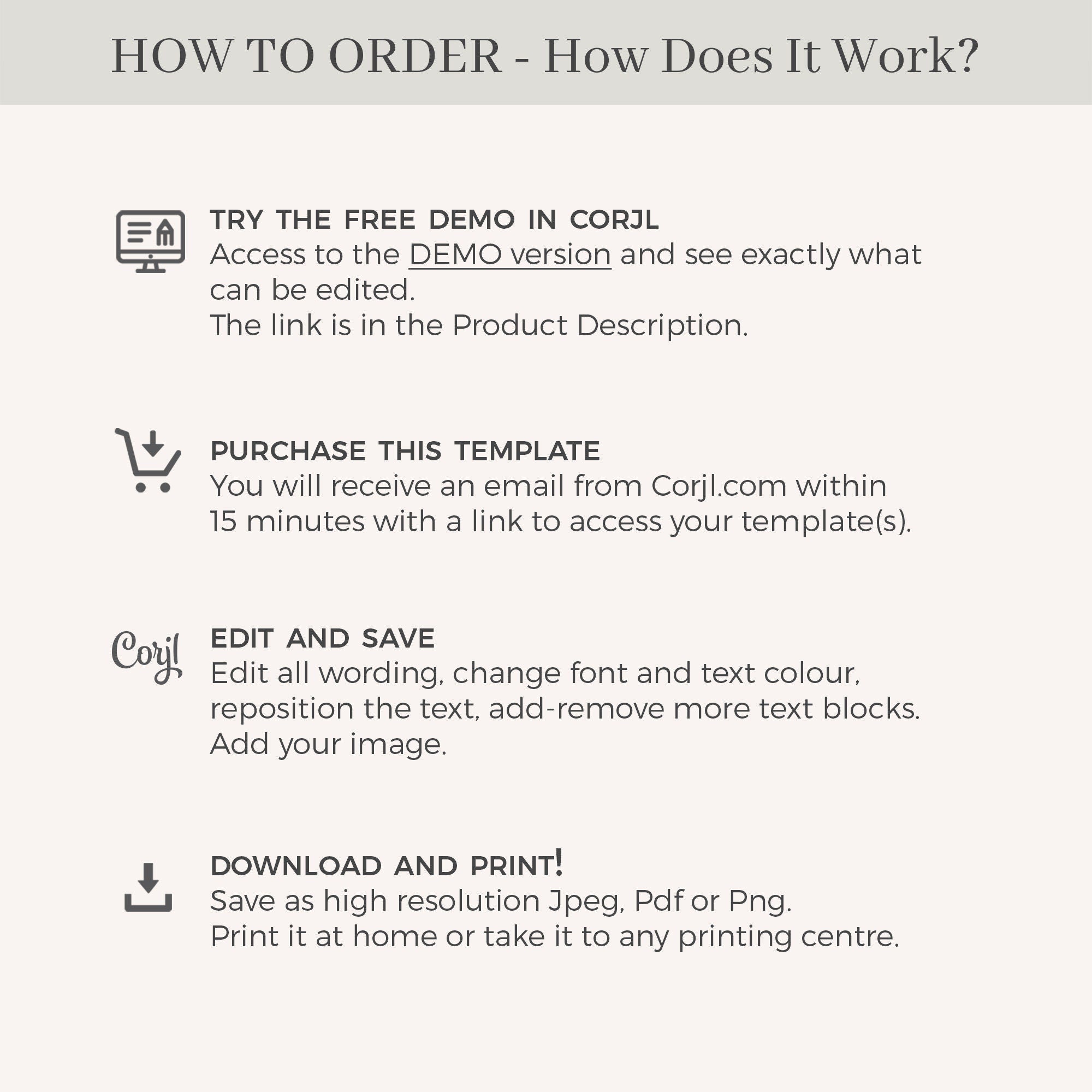 RUBY Wedding Program Fan Template