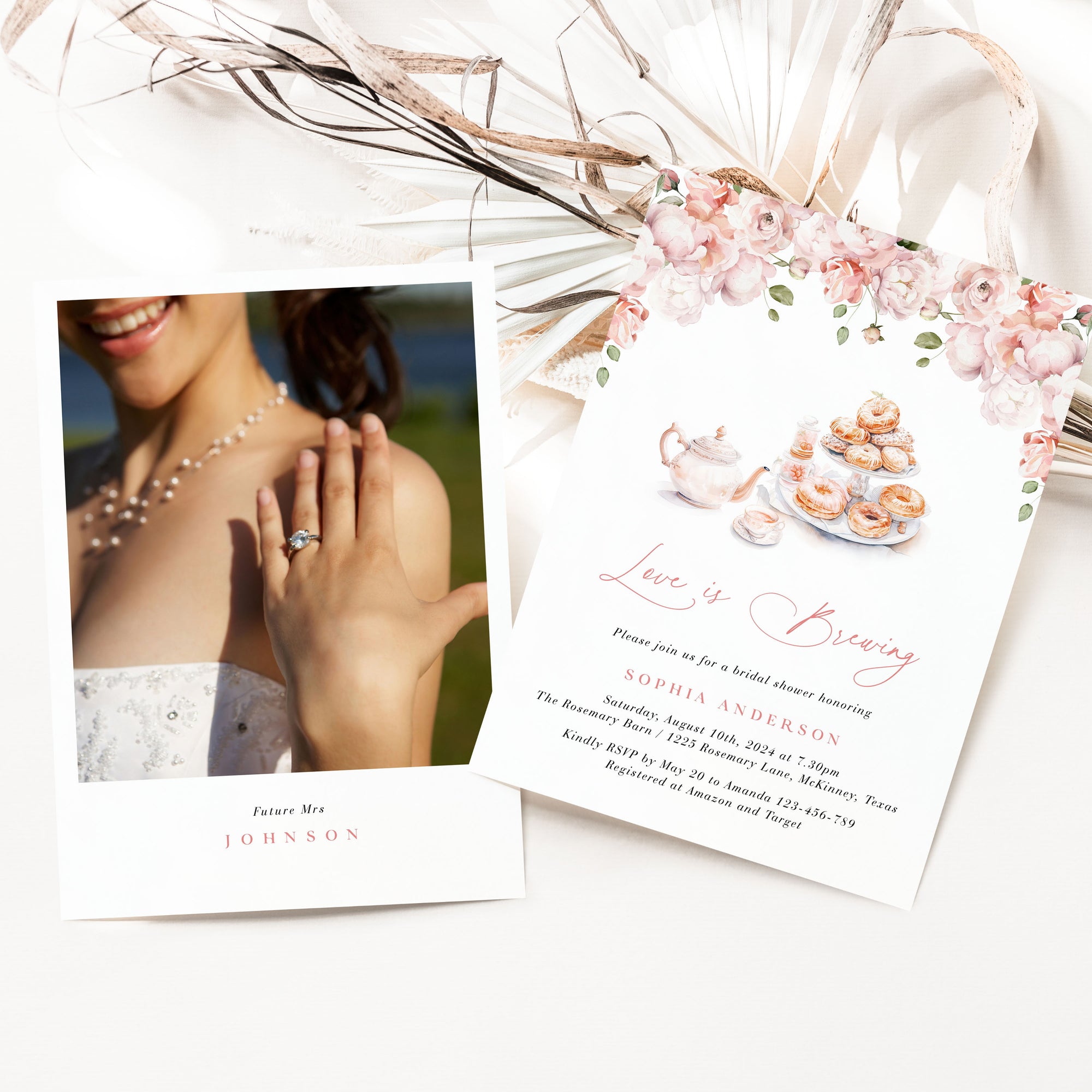 Bridal Tea Party Invitation Printable
