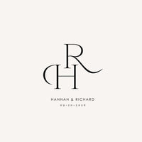 HANNAH Wedding Logo