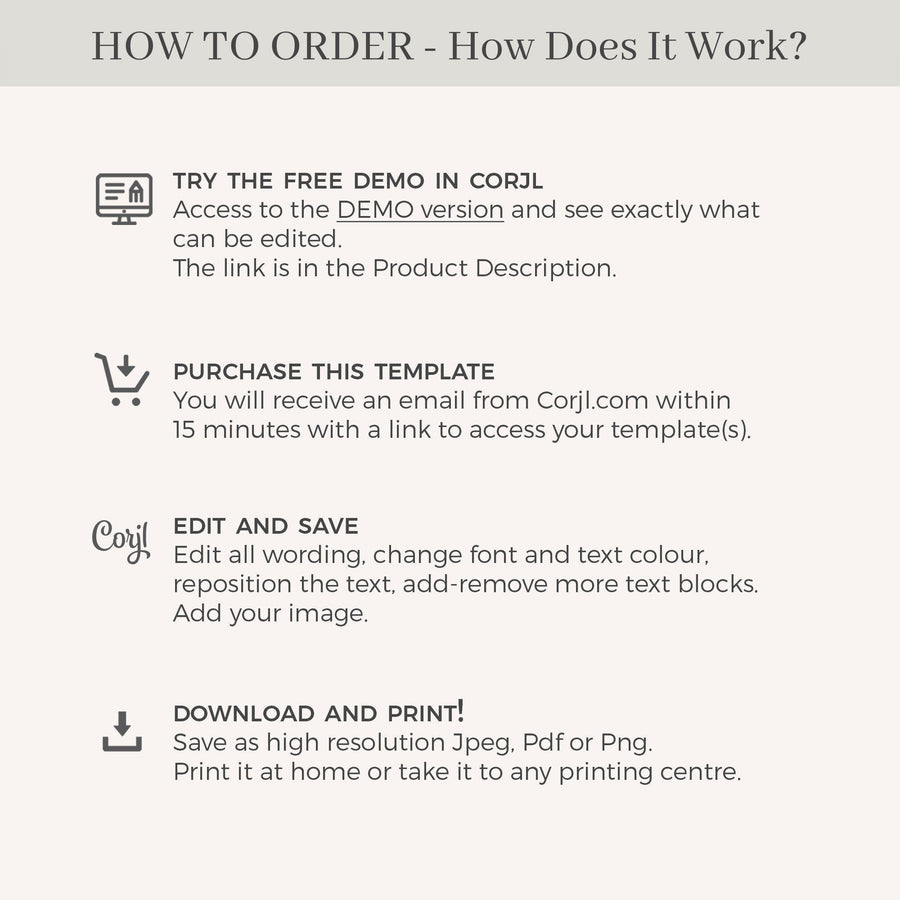 AZZURRA Wedding Menu Template
