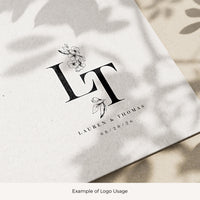 LAUREN Floral Marriage Logo