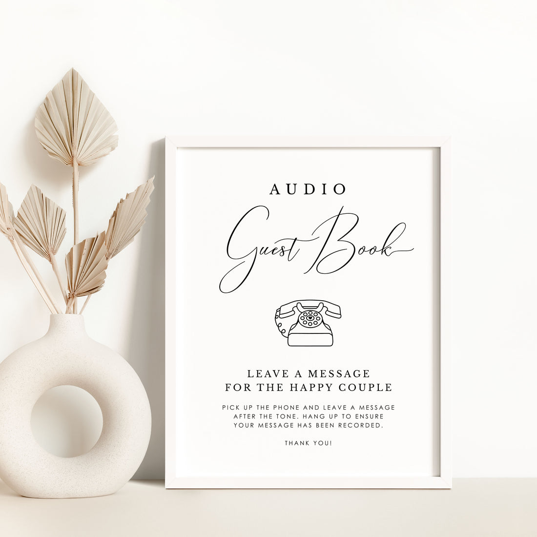 ELLA Audio Guest Book Sign Printable