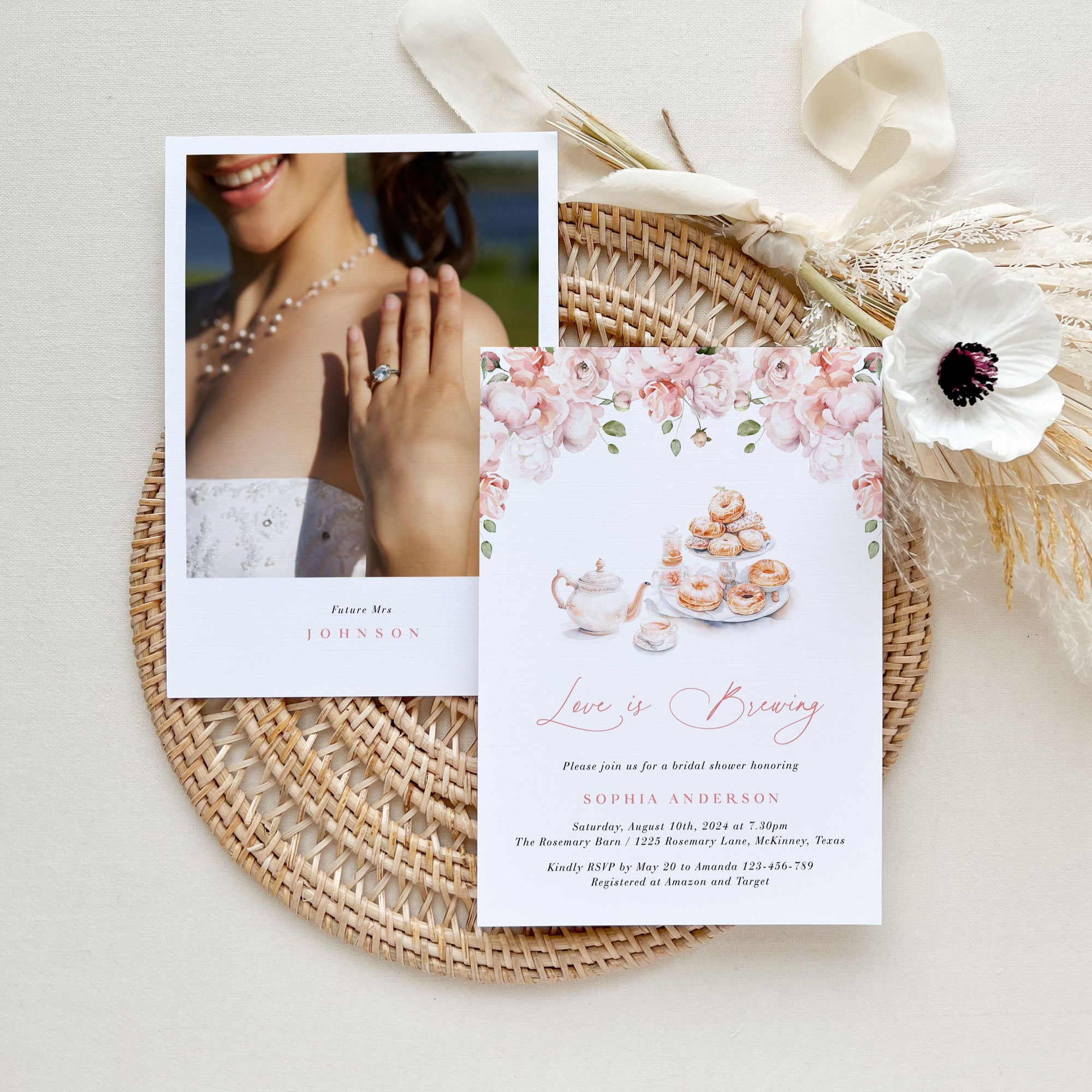Bridal Tea Party Invitation Printable