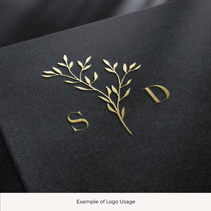 SERENA Wedding Logo with Initials