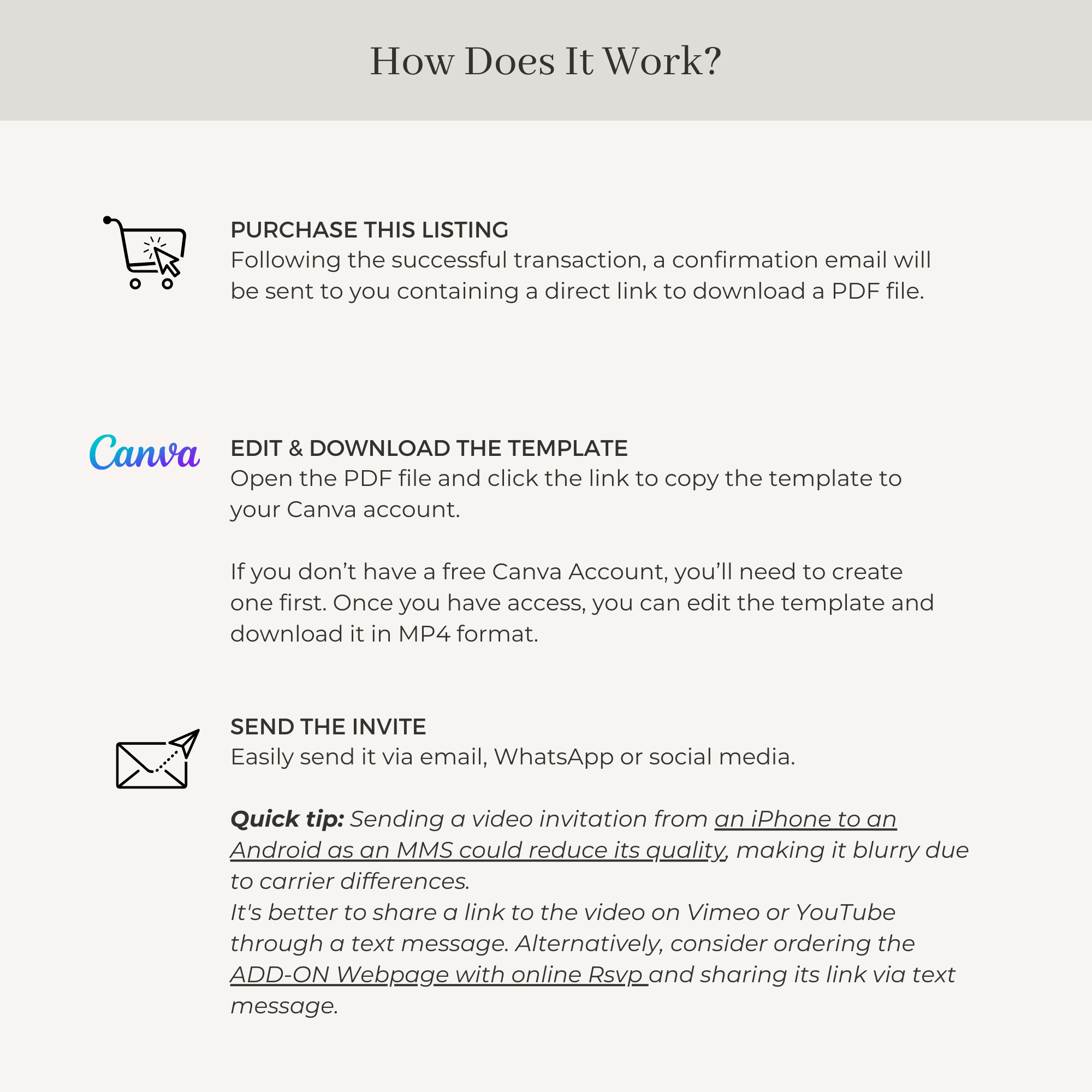 ANITA Animated Wedding Invitation Video Template