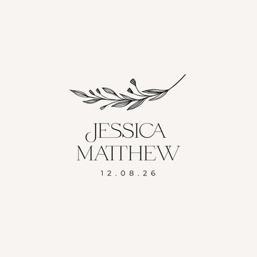 JESSICA Wedding Logo