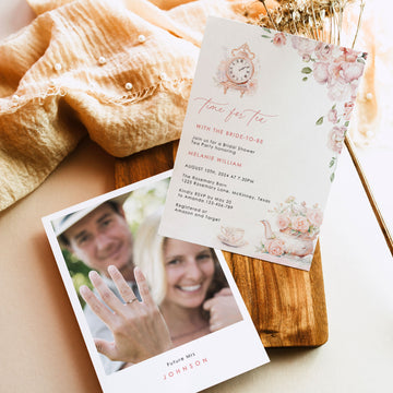 Tea with The Bride to Be Invitation Template