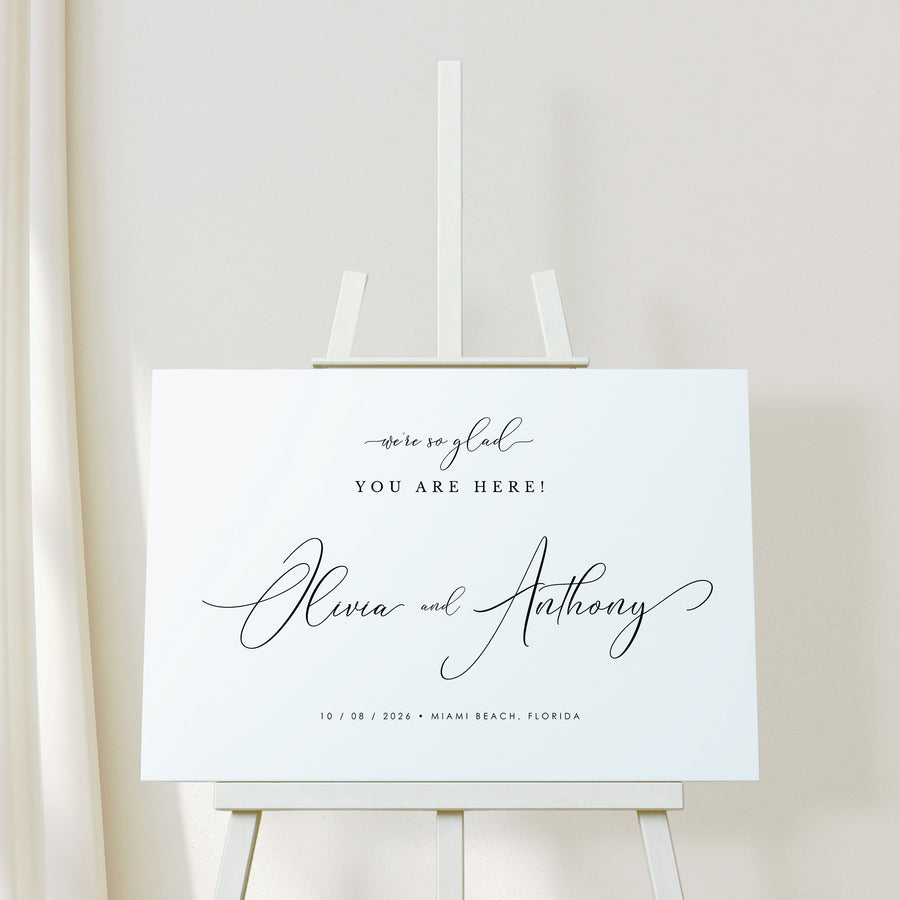 ELLA Wedding Ceremony Sign Template