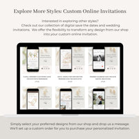 Online Wedding Invitations with Rsvp Boarding Pass Style