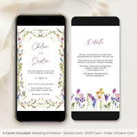 CHLOÉ Wildflower Wedding Invitation Digital