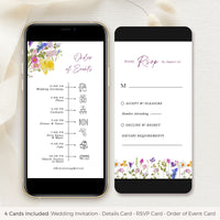 CHLOÉ Spring Wedding Invitation Digital Set