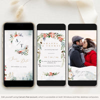 NATALIA Christmas Save the Date Video Template